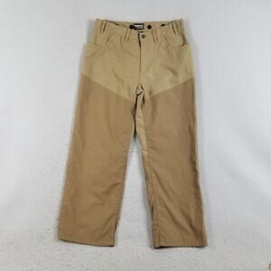 Guide Series Pants Mens 34x30 Brown Two Tone Hunting Outdoor Reinforced Workwear